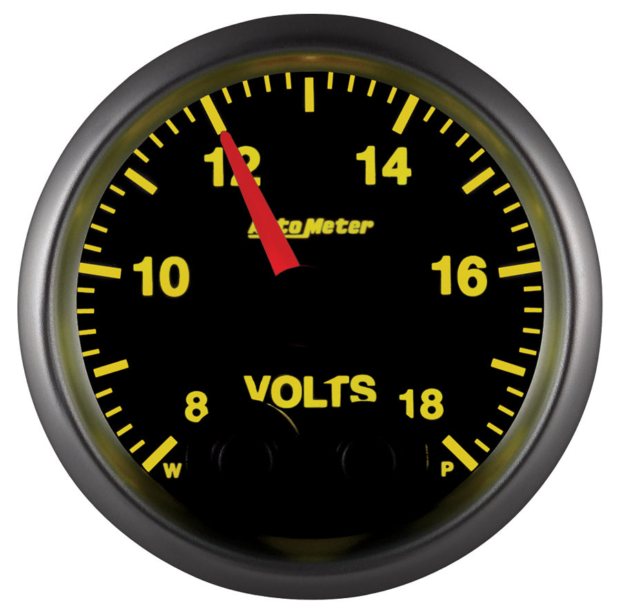 GAUGE, VOLTMETER, 2 1/16", 18V, DIGITAL STEPPER MOTOR W/PEAK & WARN, ELITE - 616 Auto Parts