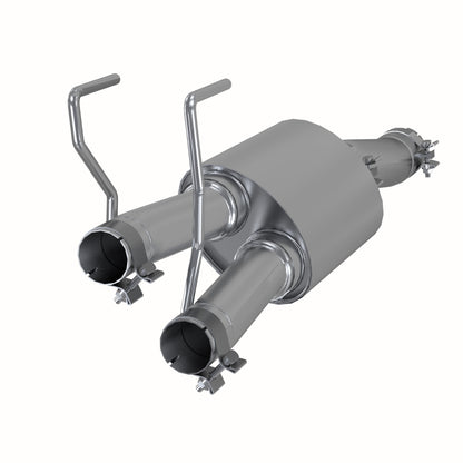 3in. Single In. 2.25in. Dual Out. Muffler Replacement. T409 S5141409 - 616 Auto Parts