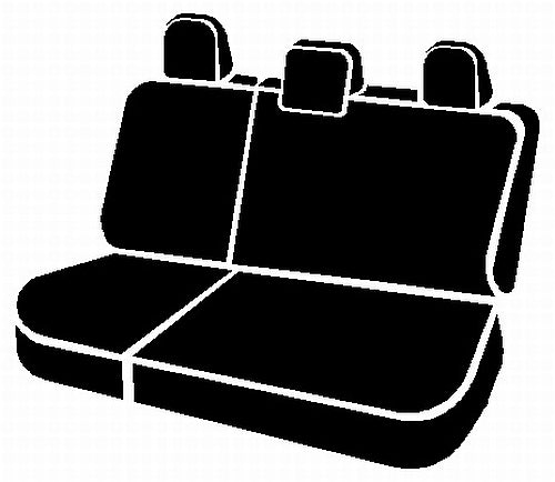SP80 Series - Seat Protector Polyester Custom Fit Rear Seat Cover - Black - 616 Auto Parts