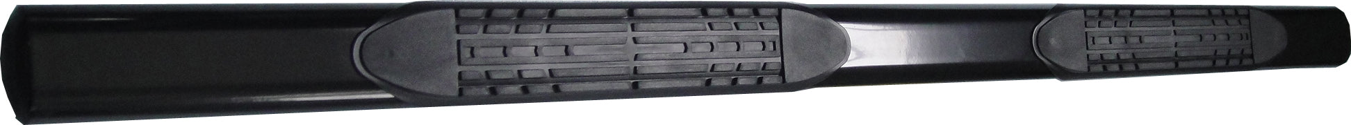 4 Inch Oval Straight Powder Coated Black Mild Steel Rocker Panel Mount 2950522053 - 616 Auto Parts