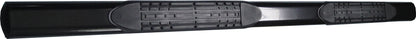 4 Inch Oval Straight Powder Coated Black Mild Steel Rocker Panel Mount 2950522053 - 616 Auto Parts