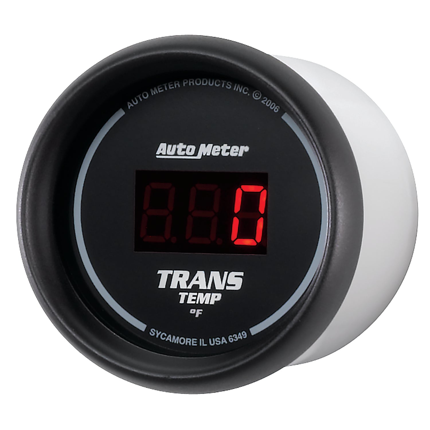 GAUGE, TRANS TEMP, 2 1/16", 340?F, DIGITAL, BLACK DIAL W/ RED LED - 616 Auto Parts