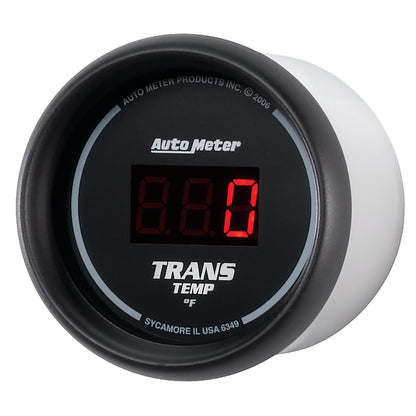 GAUGE, TRANS TEMP, 2 1/16", 340?F, DIGITAL, BLACK DIAL W/ RED LED - 616 Auto Parts