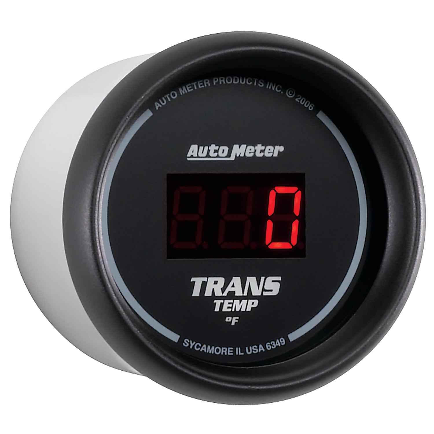 GAUGE, TRANS TEMP, 2 1/16", 340?F, DIGITAL, BLACK DIAL W/ RED LED - 616 Auto Parts