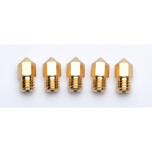Replacement 0.4mm Nozzle Set (5 Piece) for Eastwood Genesis 3D Printer (60381) - 616 Auto Parts