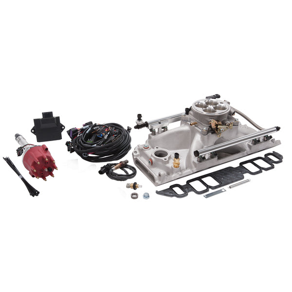 Pro-Flo 4 EFI Traditional 4150-Style Kit #35860 For Chevy BB Rectangle Port-35860 - 616 Auto Parts