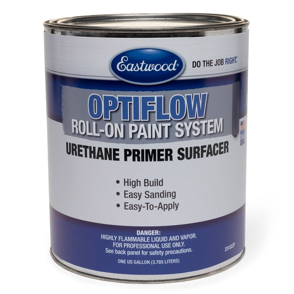 Eastwood OptiFlow Roll-On Urethane Primer Gallon - Gray - 616 Auto Parts