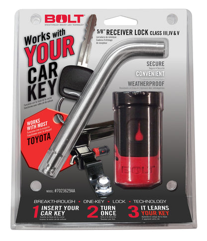5/8IN. RECEIVER LOCK TOYOTA - 616 Auto Parts