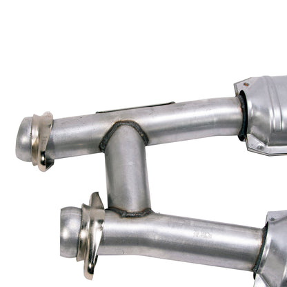 1986-1993 MUSTANG 5.0 2.5 FULL HIGH FLOW H PIPE W/CONVERTERS 1521 - 616 Auto Parts