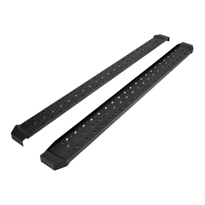 Powder Coated Black Steel Unlighted Rocker Panel Mount W/O Logo 300 Lb Cap RBW10B - 616 Auto Parts