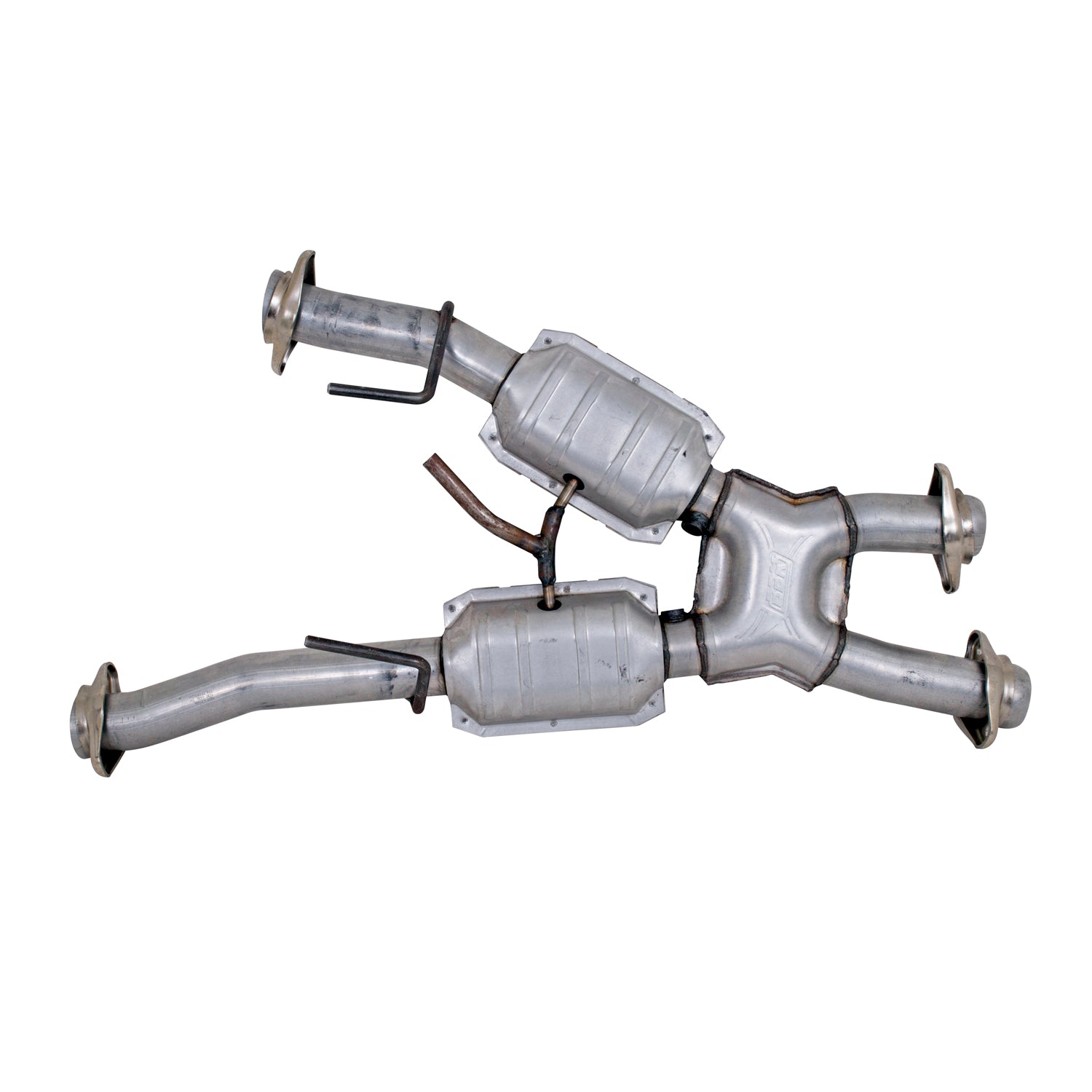 1979-1993 MUSTANG 5.0 SHORT MID X PIPE W/ CATS FOR BBK 1531/15310 HEADERS 1810 - 616 Auto Parts
