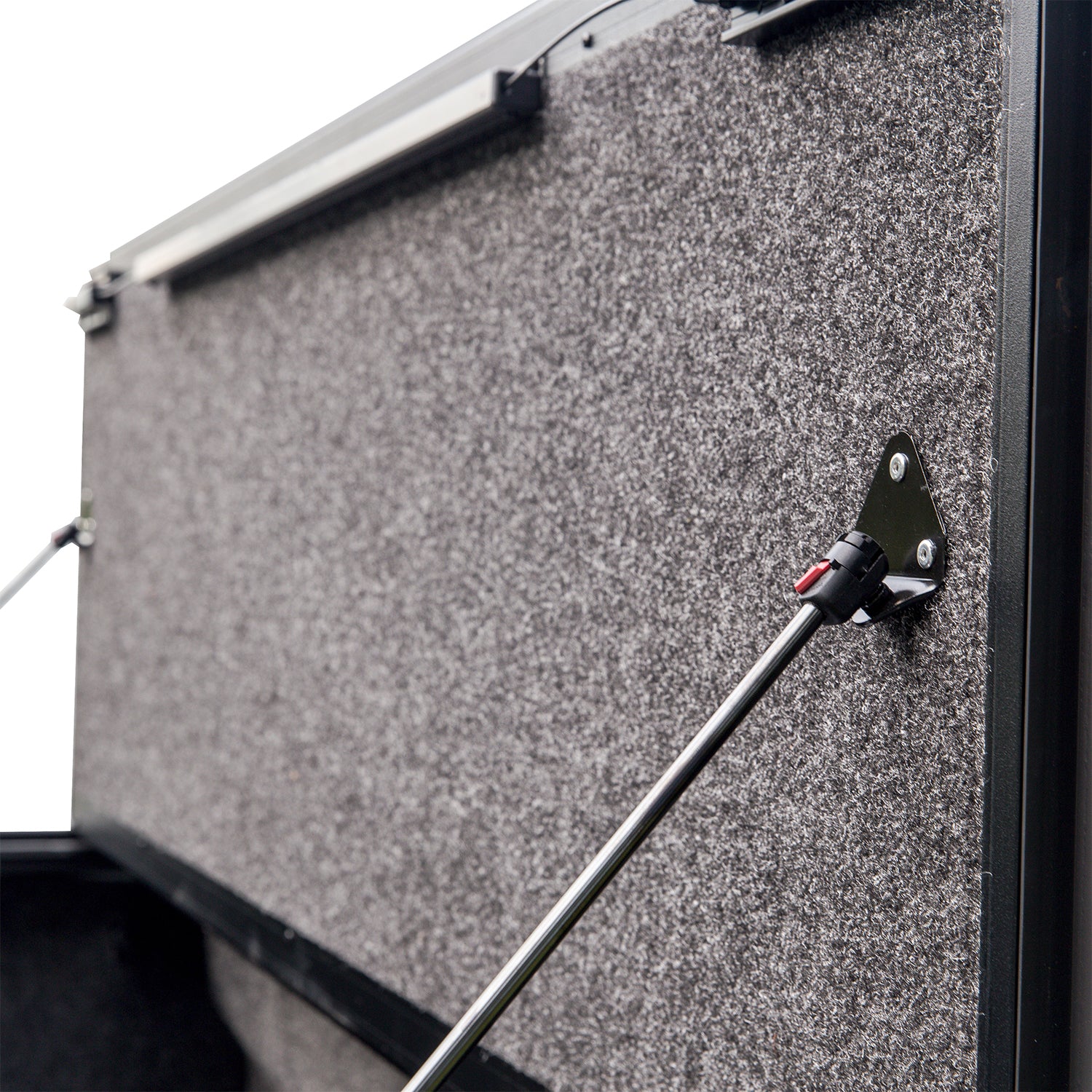 Hard Tri Fold Non-Lockable Black Aluminum With Carpeted Under Panels TFX4701 - 616 Auto Parts