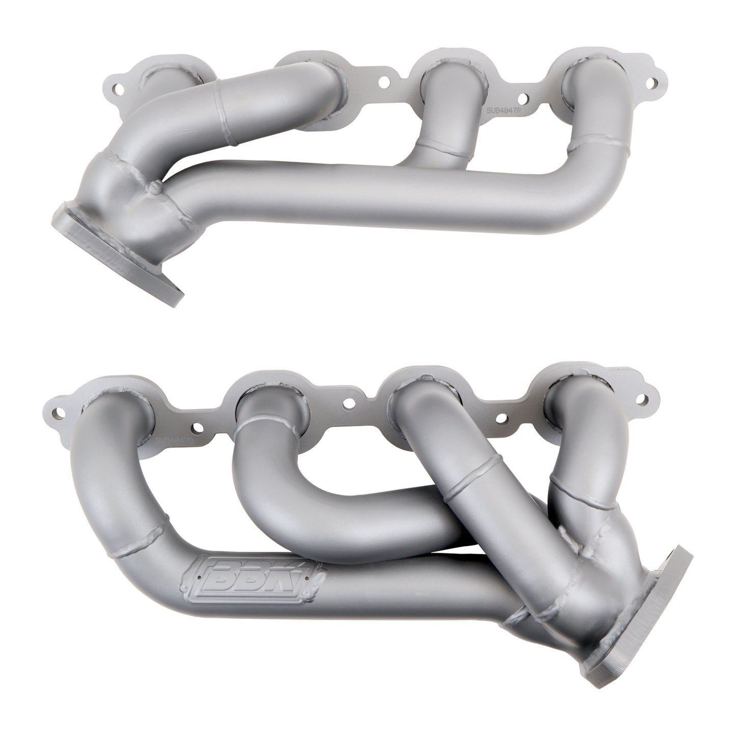 2014-2018 Chevy GM Truck 5.3L 6.2L 1-3/4 Shorty Headers (TITANIUM CERAMIC) 4047 - 616 Auto Parts