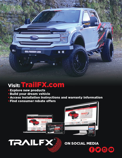 1 Pc Direct Fit Use Orig Mount Hardware W/Grille Grd and Grille Mesh Black Steel FX3008 - 616 Auto Parts