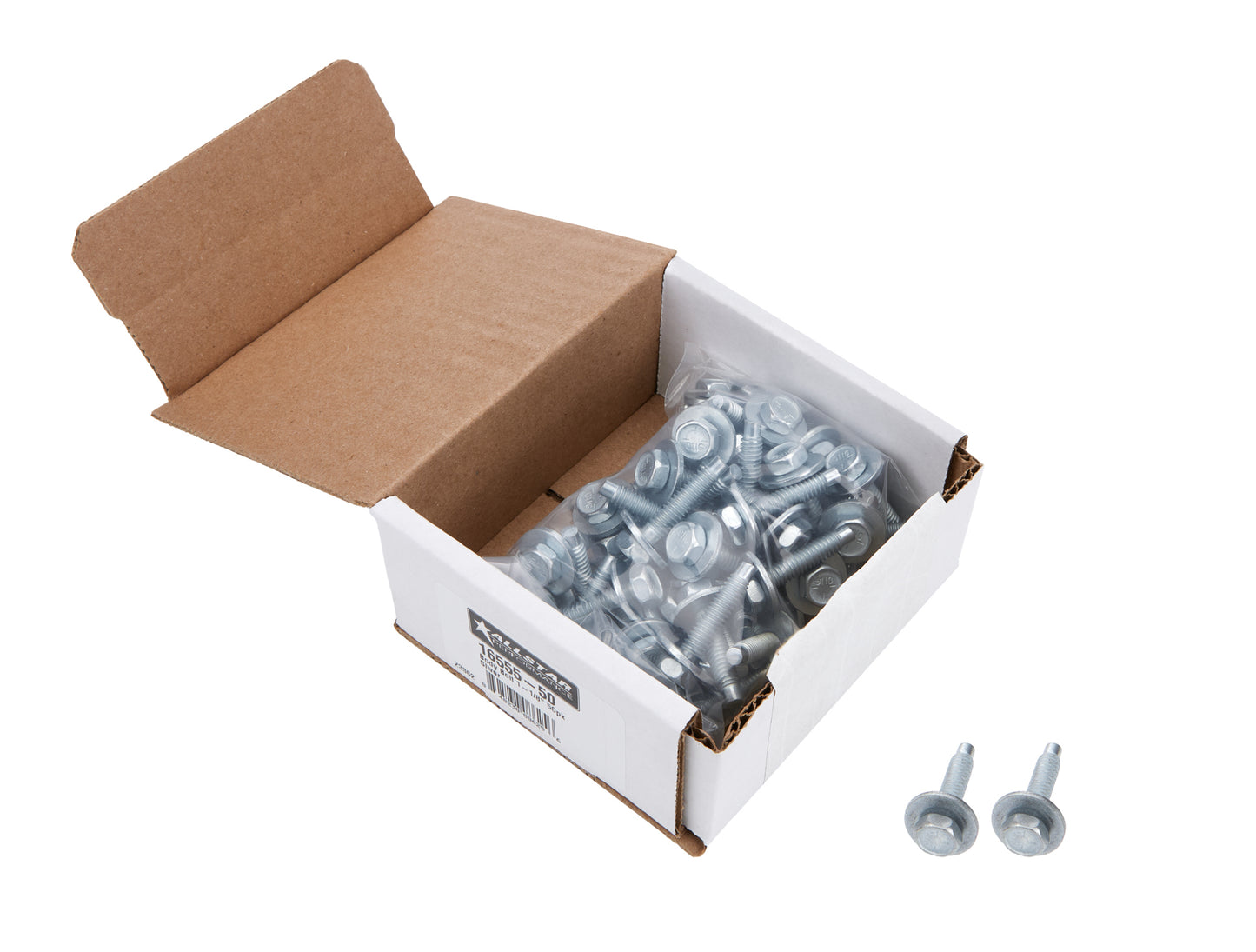 Body Bolt 1-1/8in 10pk Silver ALL16555 - 616 Auto Parts