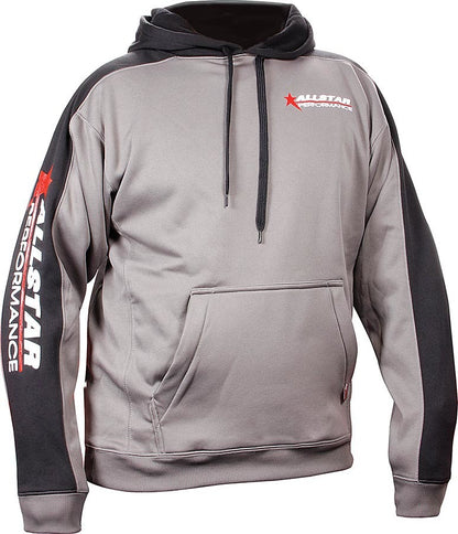 Allstar Hooded Sweatshirt Med Silver/Bl ALL99916M - 616 Auto Parts