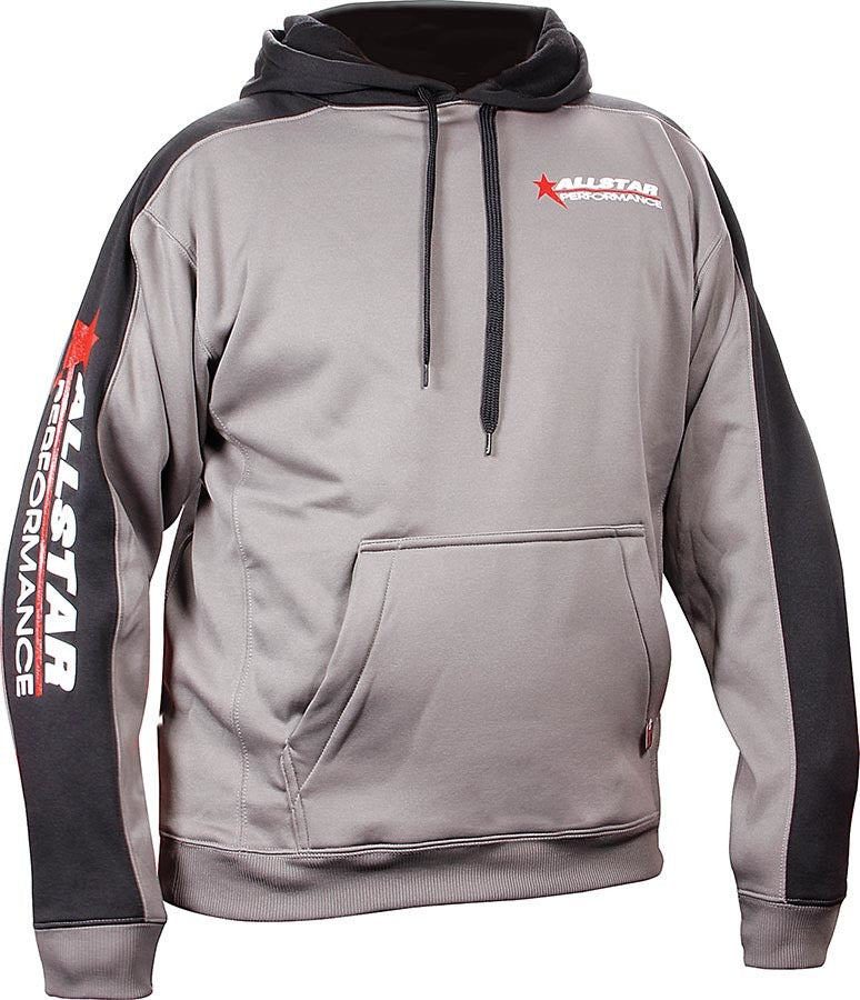 Allstar Hooded Sweatshirt Med Silver/Bl ALL99916M - 616 Auto Parts