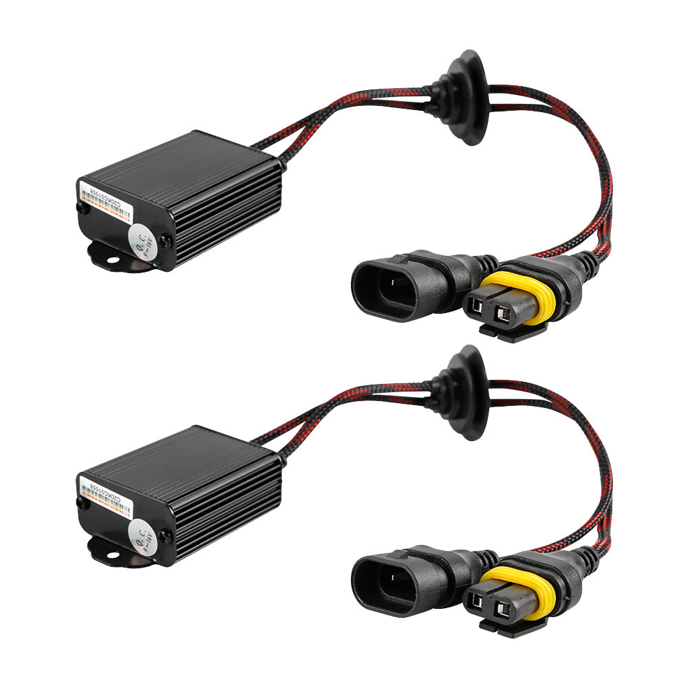 LED Decoder Harness Kit 9005/9006/9012/H10 Pair - 616 Auto Parts