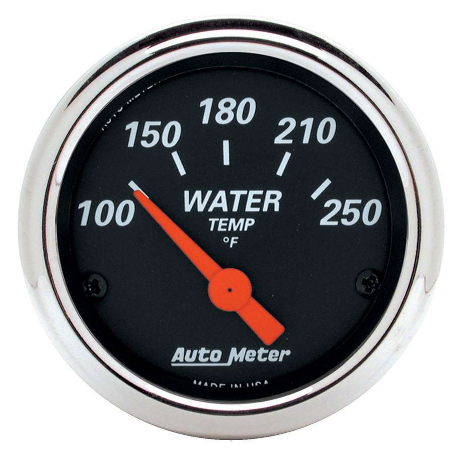 Traditional incandescent lighting illuminates around the perimeter of the dial - 616 Auto Parts