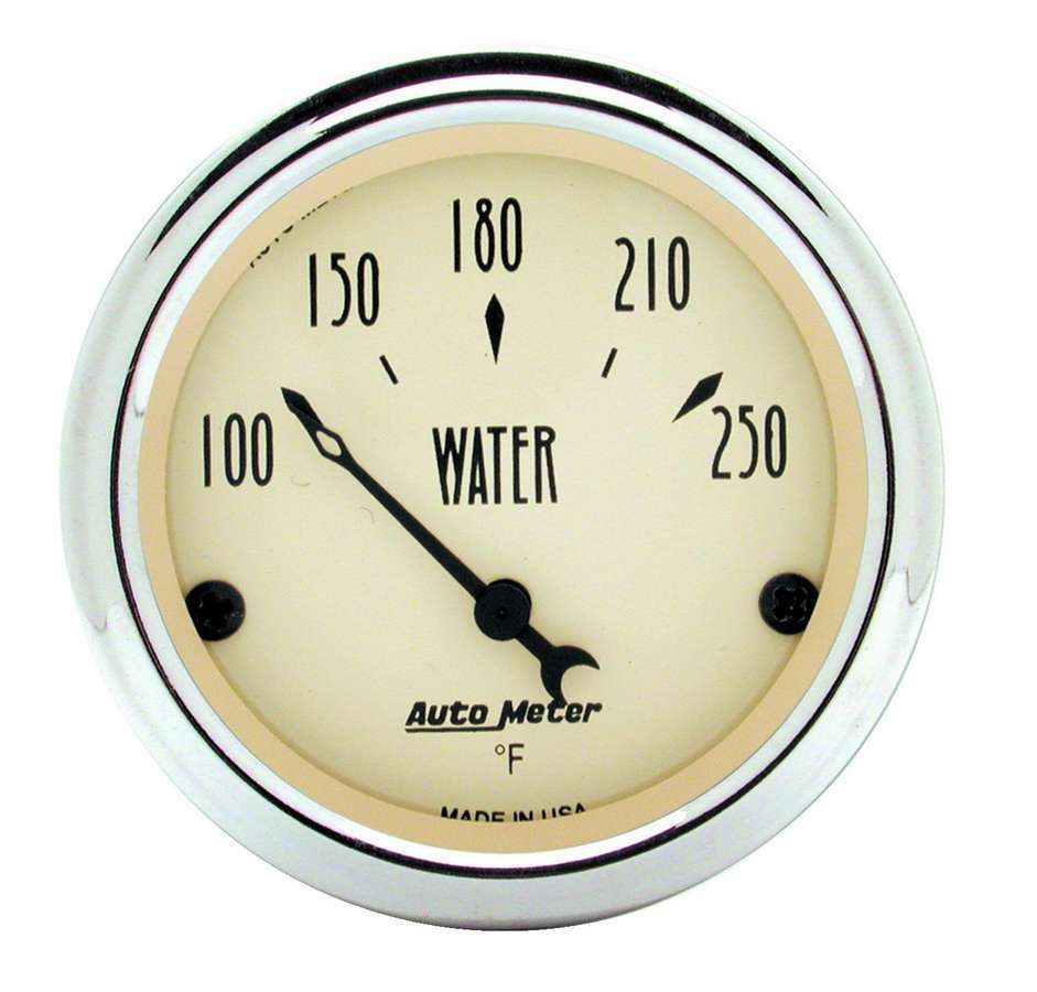 Traditional incandescent lighting illuminates around the perimeter of the dial - 616 Auto Parts