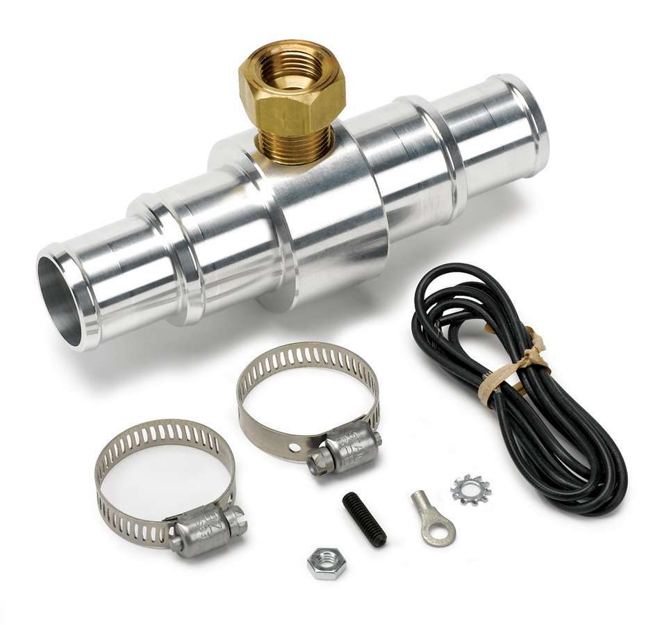 FITTING, ADAPTER, RADIATOR HOSE, 1" TO 1.25", 3/8" NPTF FEMALE, ALUMINUM - 616 Auto Parts