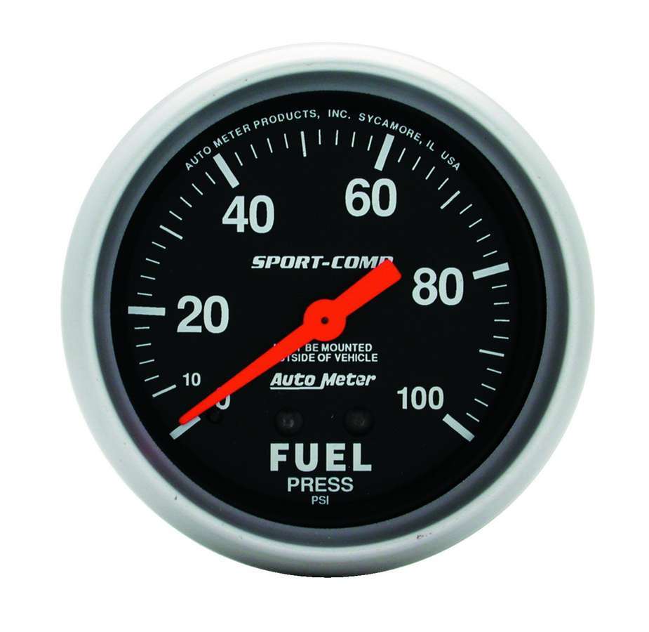 0-100 Fuel Press Gauge