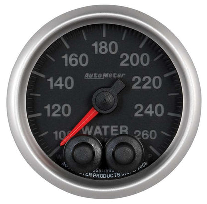 GAUGE, WATER TEMP, 2 1/16", 260?F, STEPPER MOTOR W/PEAK & WARN, ELITE - 616 Auto Parts