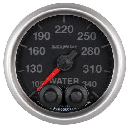 GAUGE, WATER TEMP, 2 1/16", 340?F, STEPPER MOTOR W/PEAK & WARN, ELITE - 616 Auto Parts