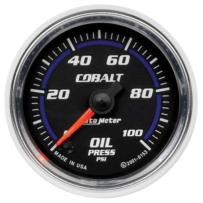 GAUGE, OIL PRESSURE, 2 1/16", 100PSI, DIGITAL STEPPER MOTOR, COBALT - 616 Auto Parts