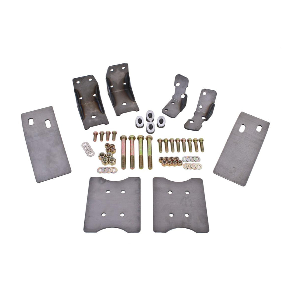 Torque box reinforcement plate kit