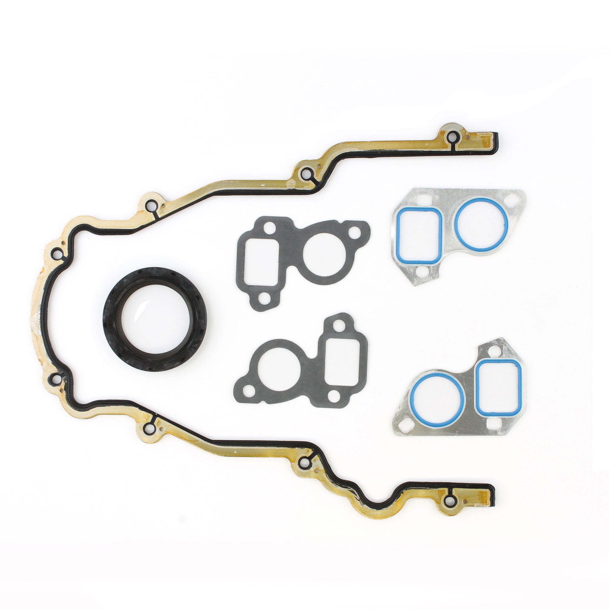 GM 1997+ Gen-3/4 Small Block V8 Timing Cover Gasket Kit, With Water Pump Gaskets - 616 Auto Parts