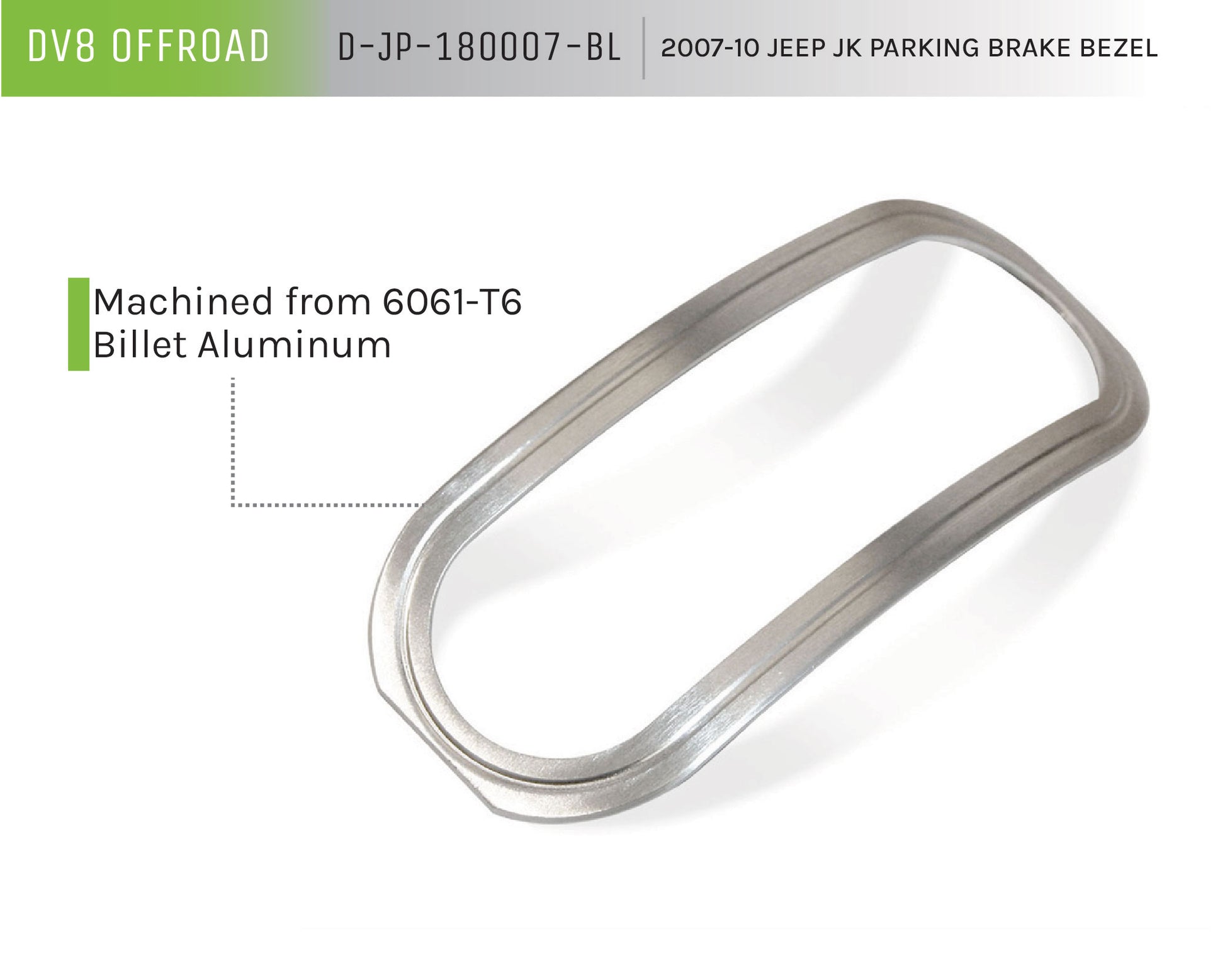 07-10 Jeep JK Parking Brake Bezel - 616 Auto Parts