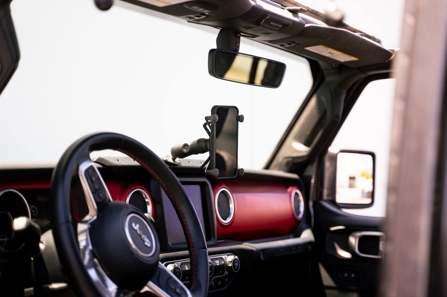 Tailored fit to the Jeep dash with a direct bolt on design. - 616 Auto Parts