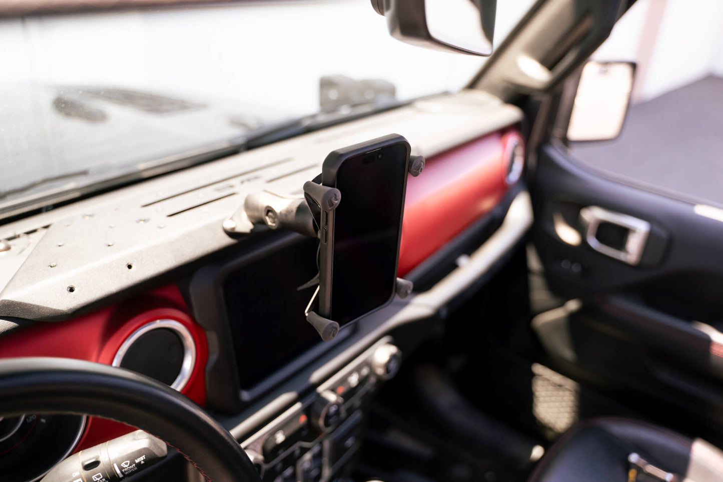 Tailored fit to the Jeep dash with a direct bolt on design. - 616 Auto Parts