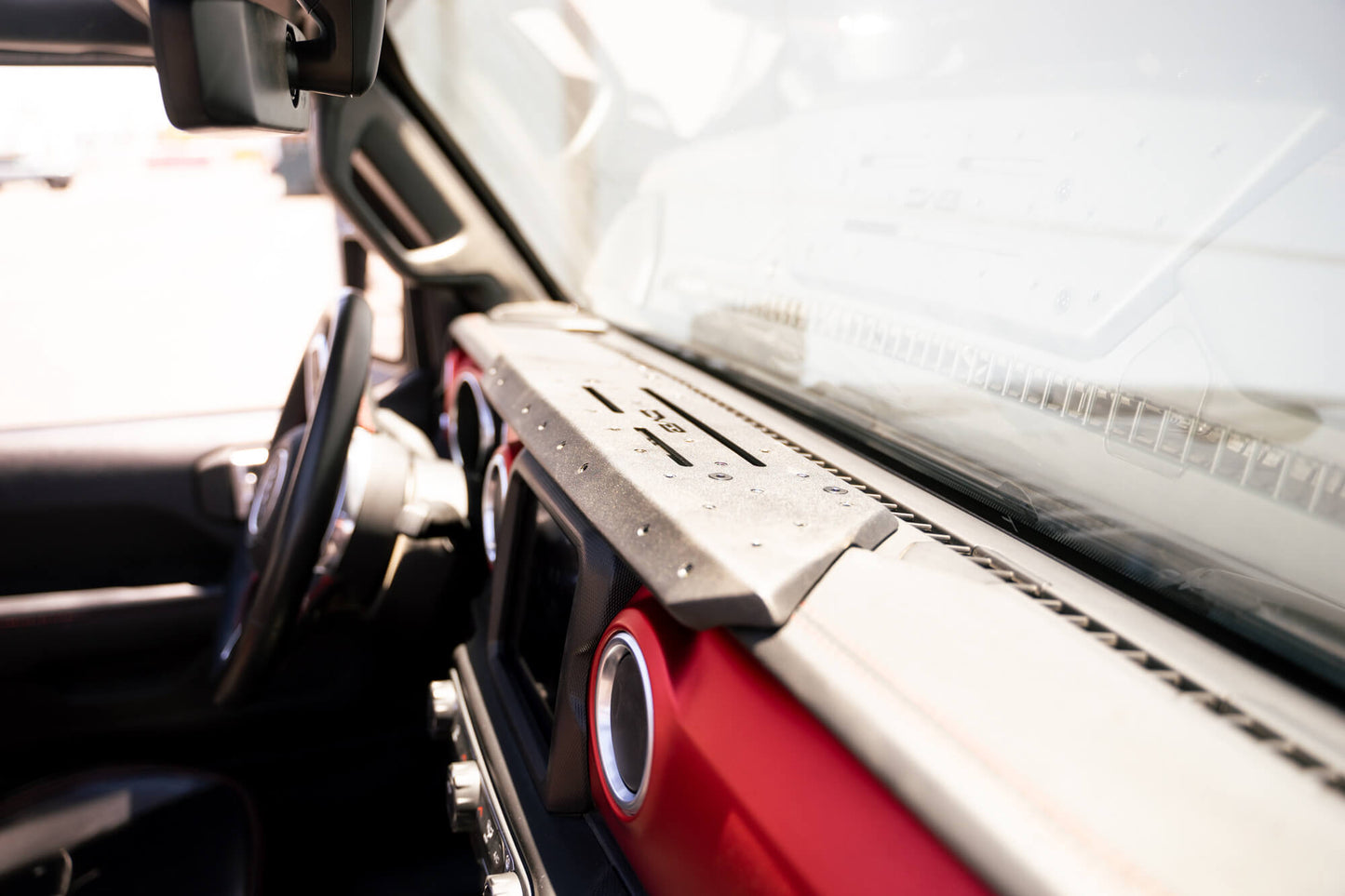 Tailored fit to the Jeep dash with a direct bolt on design. - 616 Auto Parts