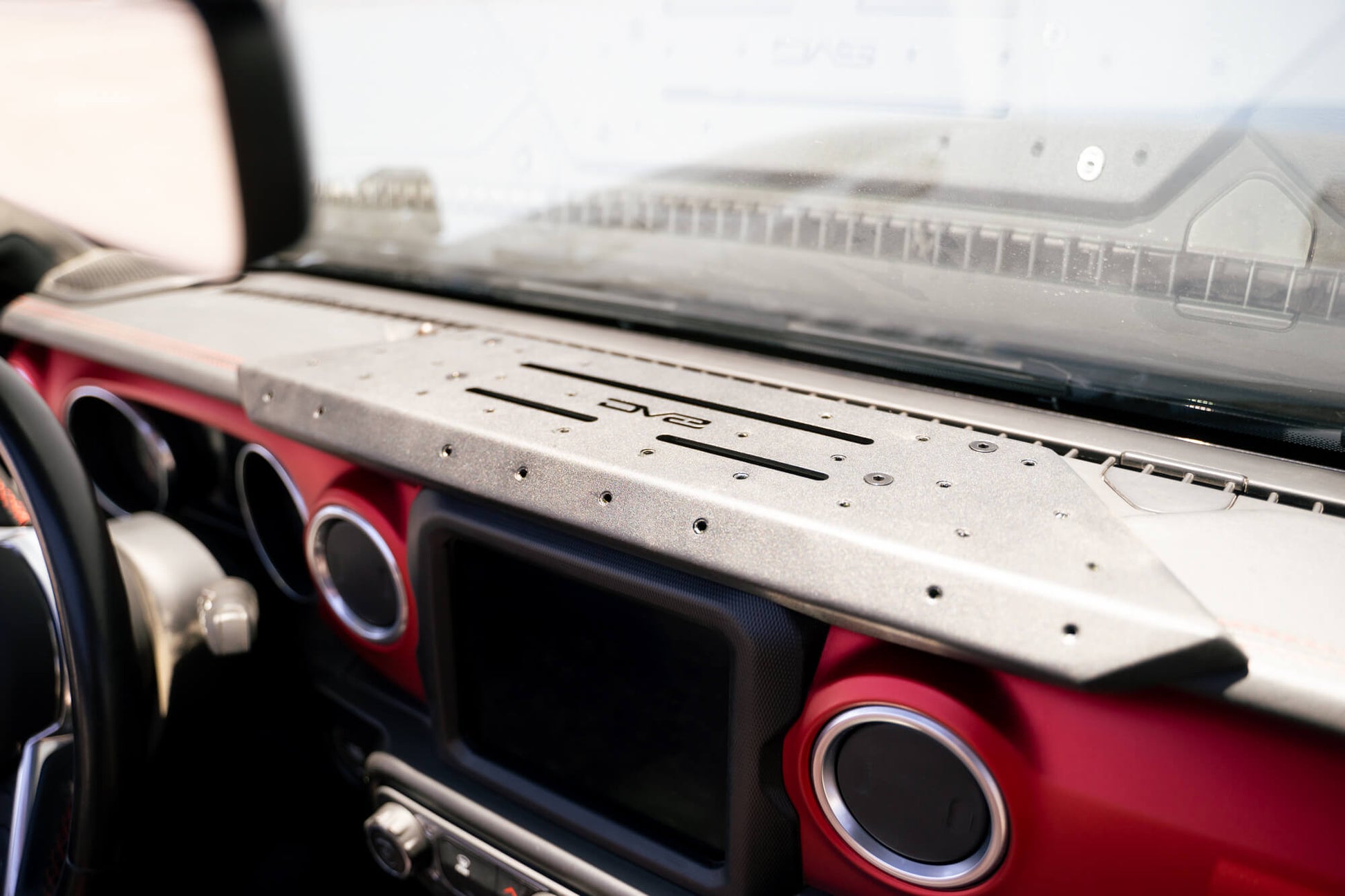 Tailored fit to the Jeep dash with a direct bolt on design. - 616 Auto Parts
