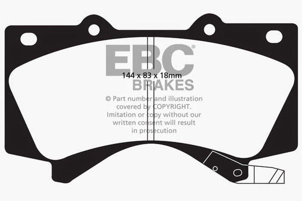 Yellowstuff Street And Track Brake Pads - 616 Auto Parts