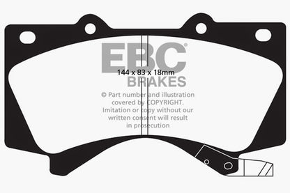 Yellowstuff Street And Track Brake Pads - 616 Auto Parts