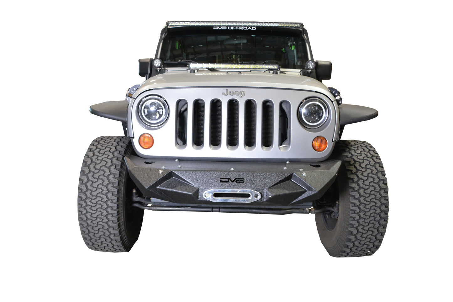 Jeep JK/JL/Gladiator Jeep Stubby Front Bumper FS-24 - 616 Auto Parts