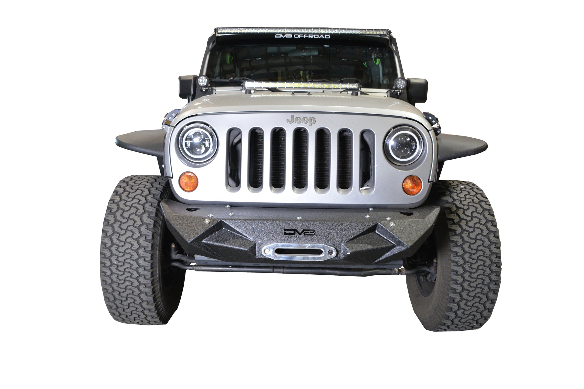 Jeep JK/JL/Gladiator Jeep Stubby Front Bumper FS-24 - 616 Auto Parts
