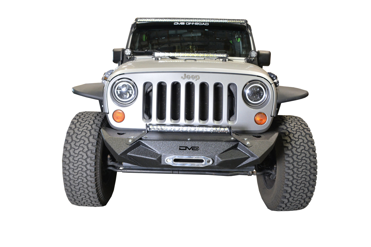 Jeep JK/JL/Gladiator Jeep Stubby Front Bumper FS-24 - 616 Auto Parts
