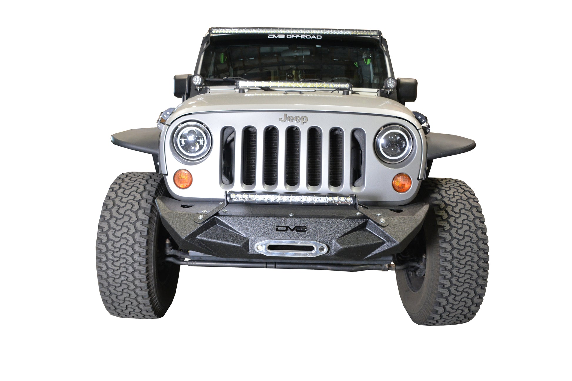 Jeep JK/JL/Gladiator Jeep Stubby Front Bumper FS-24 - 616 Auto Parts