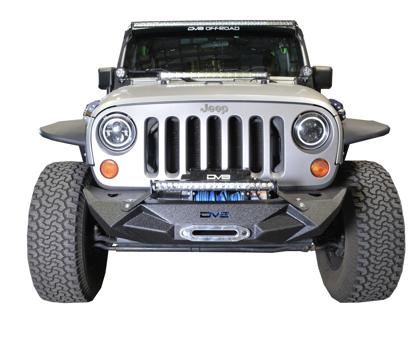 Jeep JK/JL/Gladiator Jeep Stubby Front Bumper FS-24 - 616 Auto Parts