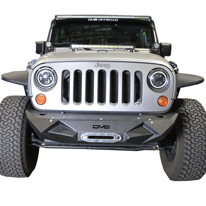 Jeep JK/JL/Gladiator Jeep Stubby Front Bumper FS-24 - 616 Auto Parts