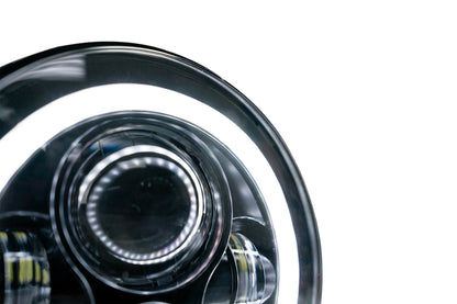 07-18 Jeep JK Projector Headlights; Halo - 616 Auto Parts