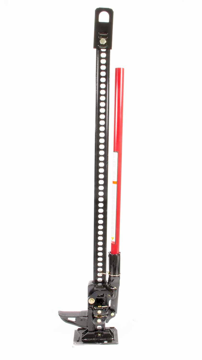 48 in Cast & Steel Model, 7000 lb. Capacity. Black Jack with a Red Handle. - 616 Auto Parts