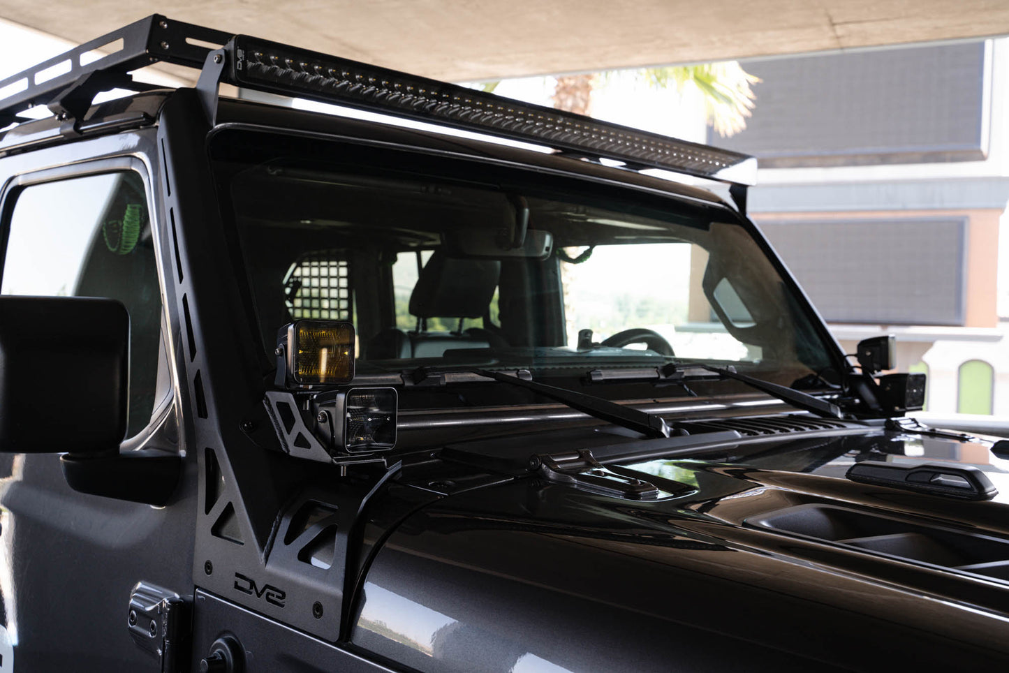 Jeep Wrangler JL & Gladiator JT A-Pillar Dual Light Pod Mounts - 616 Auto Parts