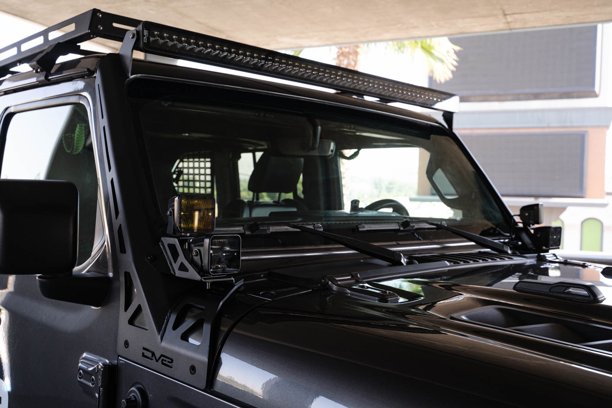 Jeep Wrangler JL & Gladiator JT A-Pillar Dual Light Pod Mounts - 616 Auto Parts