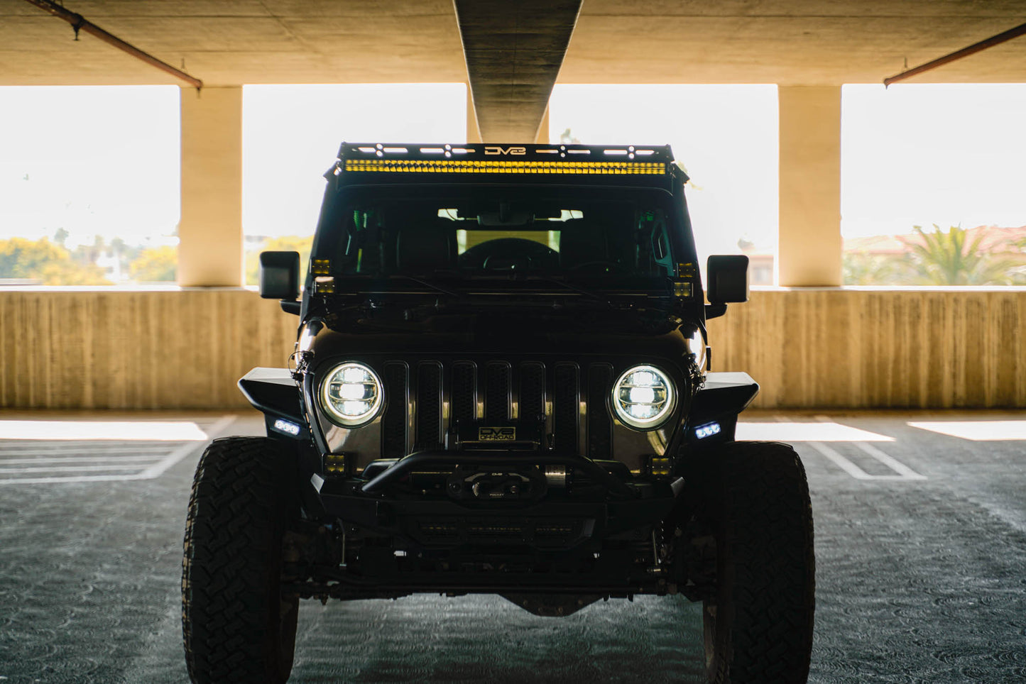 Jeep Wrangler JL & Gladiator JT A-Pillar Dual Light Pod Mounts - 616 Auto Parts
