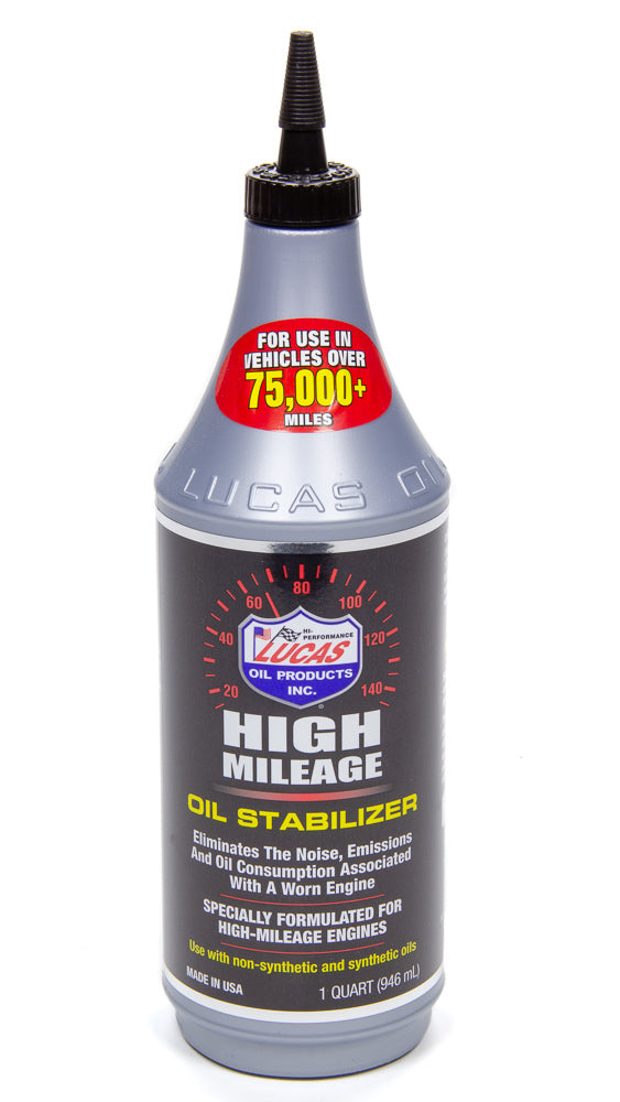 High Mileage Oil Stabili zer 1 Qt. - 616 Auto Parts